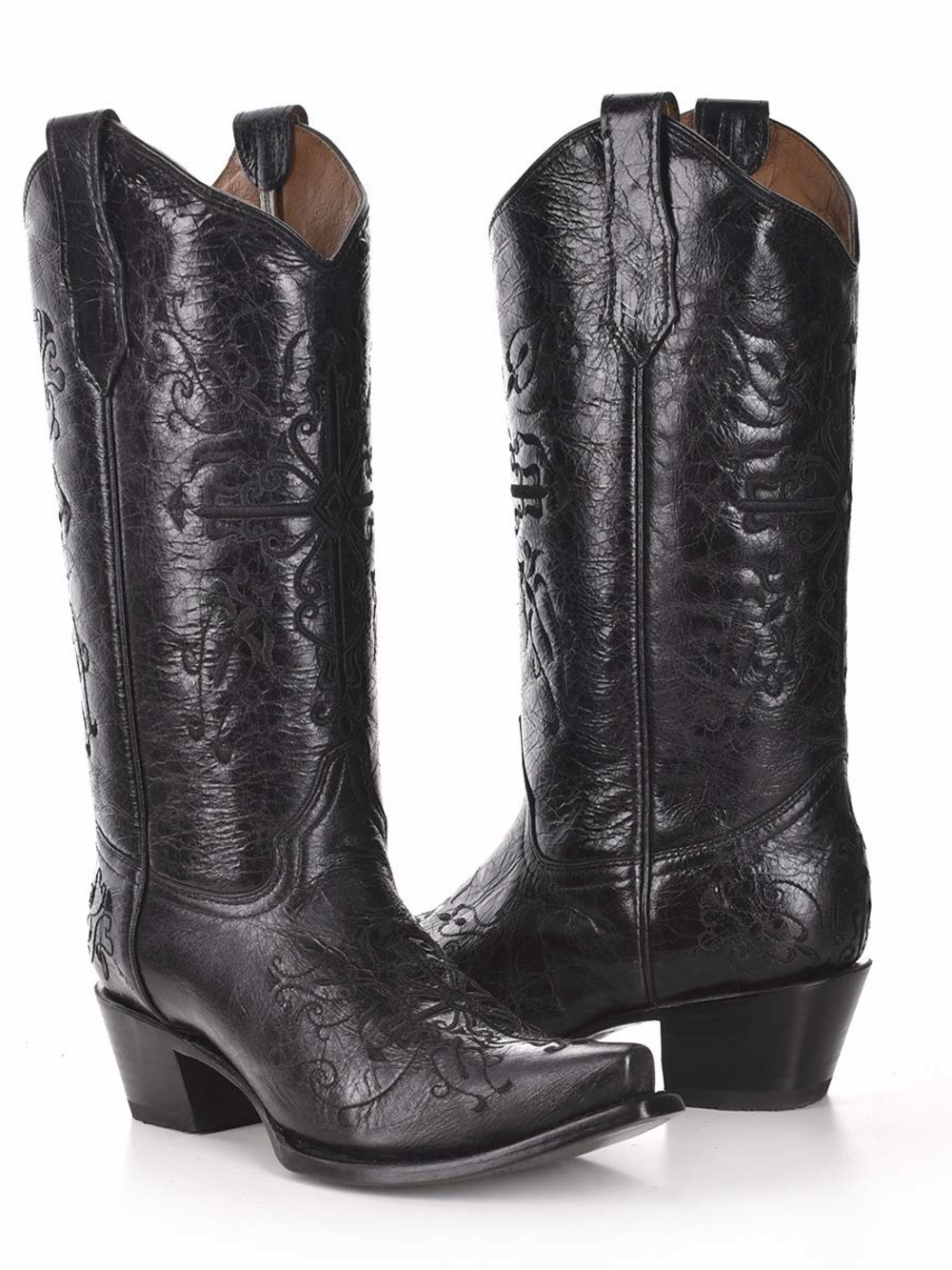 Corral Womens L5060 Black Boot size 8.5 Medium (B) US